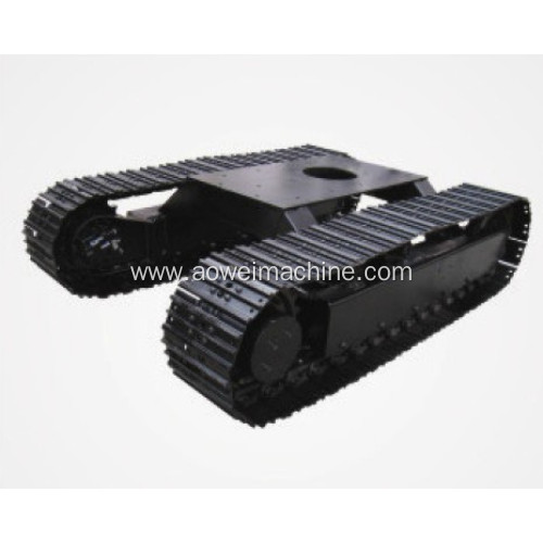 10 tons steel chassis undercarriage for Mining Drilling Rig chassis agriculture farming truck vehicle dumper